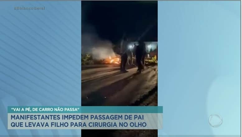 Balanço Geral exibiu um vídeo que deixou Gottino revoltado na Record- Foto: Reprodução Balanço Geral exibiu um vídeo que deixou Gottino revoltado na Record- Foto: Reprodução