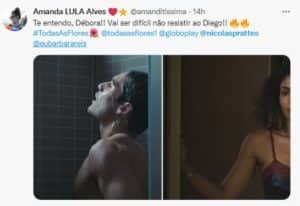 Público ficou em polvorosa com bumbum de Nicolas Prattes (Foto: Reprodução / Twitter) Público ficou em polvorosa com bumbum de Nicolas Prattes (Foto: Reprodução / Twitter)