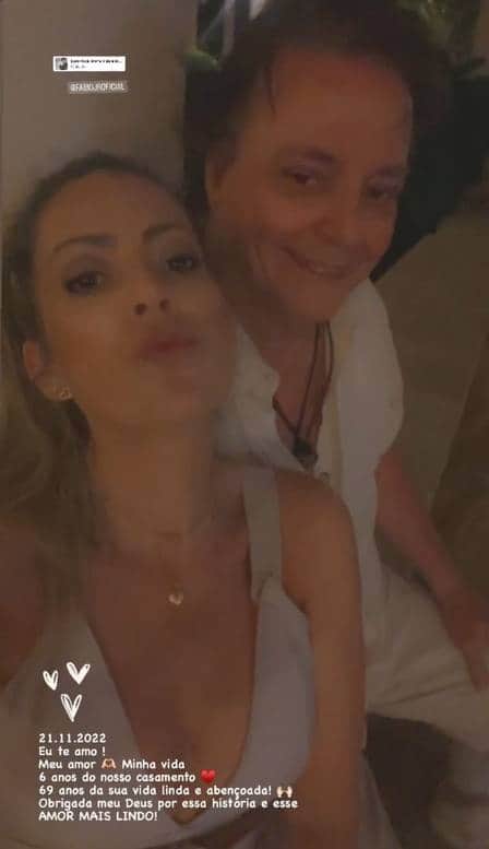 Esposa de Fábio Jr. se declara ao grande amor - Foto: Reprodução Esposa de Fábio Jr. se declara ao grande amor - Foto: Reprodução