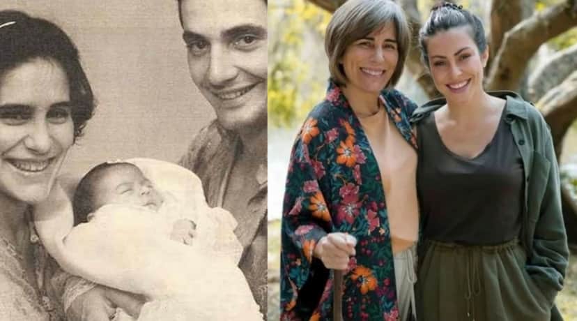 Fabio Jr. sua ex Gloria Pires e a filha Cleo Fabio Jr. sua ex Gloria Pires e a filha Cleo