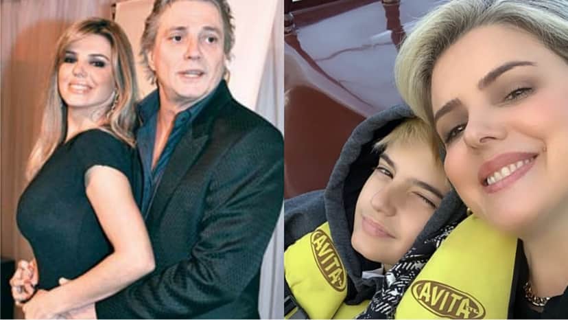 Mari Alexandre é ex-mulher do cantor e foi deixada sozinha com Záion Mari Alexandre é ex-mulher do cantor e foi deixada sozinha com Záion
