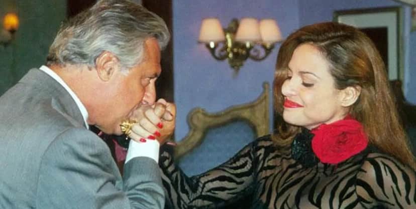 Antônio Fagundes e Luiza Tomé em cena de Porto dos Milagres (Reprodução/ Globo) Antônio Fagundes e Luiza Tomé em cena de Porto dos Milagres (Reprodução/ Globo)