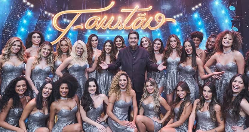 As famosas bailarinas de Fausto Silva As famosas bailarinas de Fausto Silva