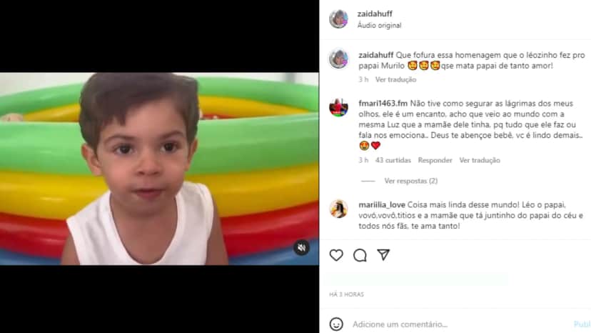 Léo, de 2 anos, filho da eterna Marília Mendonça e do cantor Murilo Huff, pegou todos de surpresa com atitude que deixou o país emocionado - Foto Reprodução Léo, de 2 anos, filho da eterna Marília Mendonça e do cantor Murilo Huff, pegou todos de surpresa com atitude que deixou o país emocionado - Foto Reprodução