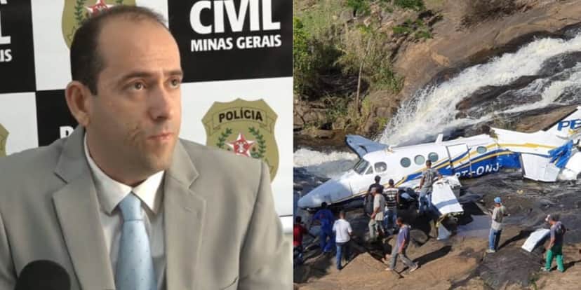 Ivan Sales revelou que o piloto do avião saiu da área de segurança do aeródromo (Reprodução: Montagem TV Foco) Ivan Sales revelou que o piloto do avião saiu da área de segurança do aeródromo (Reprodução: Montagem TV Foco)