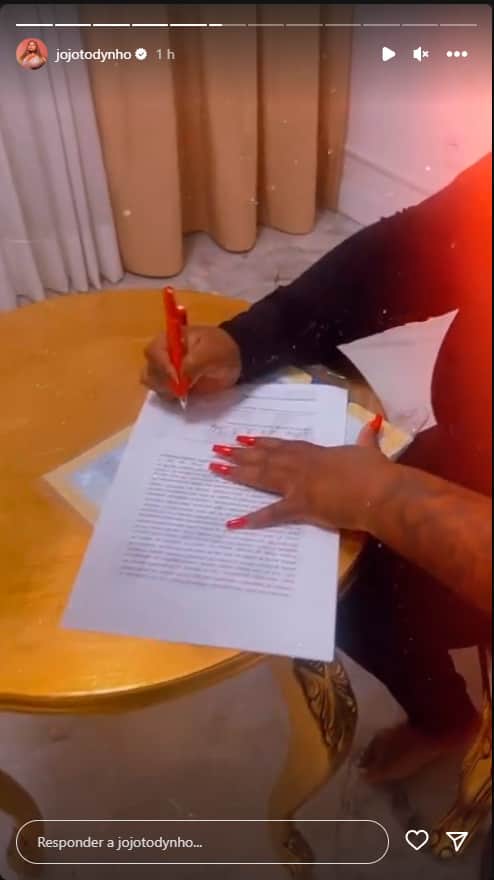 Jojo Todynho assinou de vez seu divórcio de Lucas Souza (Foto: Reprodução/ Instagram) Jojo Todynho assinou de vez seu divórcio de Lucas Souza (Foto: Reprodução/ Instagram)
