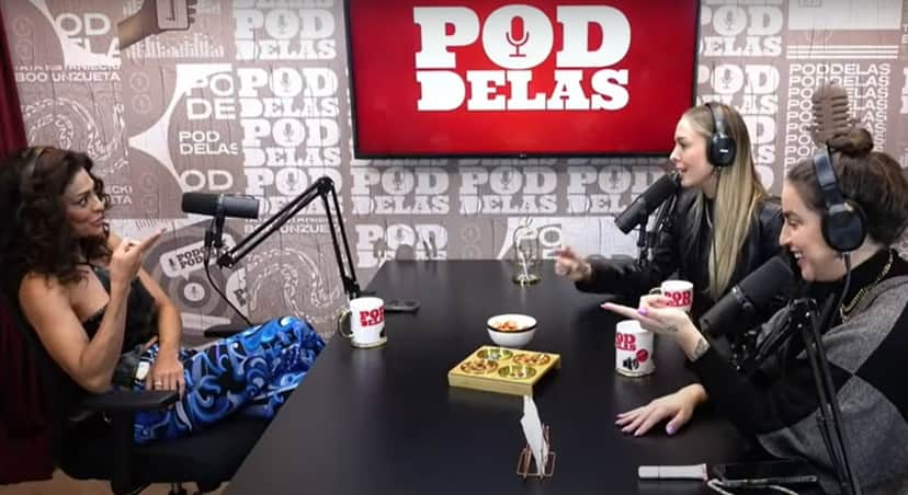 A atriz contou tudo sobre seu relacionamento de 18 anos no podcast Pod Delas (Reprodução/ YouTube) A atriz contou tudo sobre seu relacionamento de 18 anos no podcast Pod Delas (Reprodução/ YouTube)