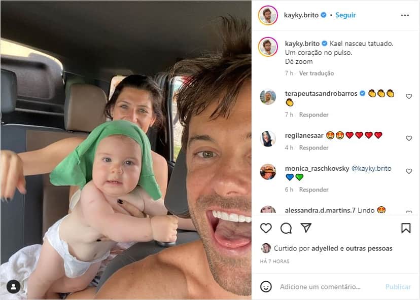 Kayky Brito divulga foto ao lado do filho e como o menino é lindo deixa público abismado- Foto: Reprodução Kayky Brito divulga foto ao lado do filho e como o menino é lindo deixa público abismado- Foto: Reprodução