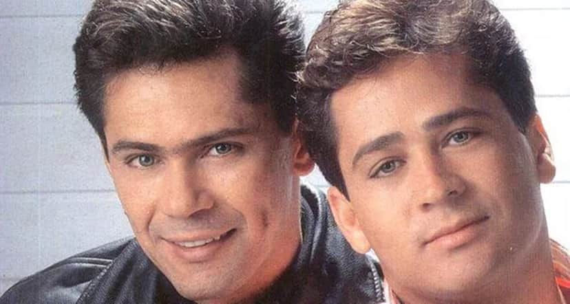 A dupla sertaneja Leandro e Leonardo, nos anos 90