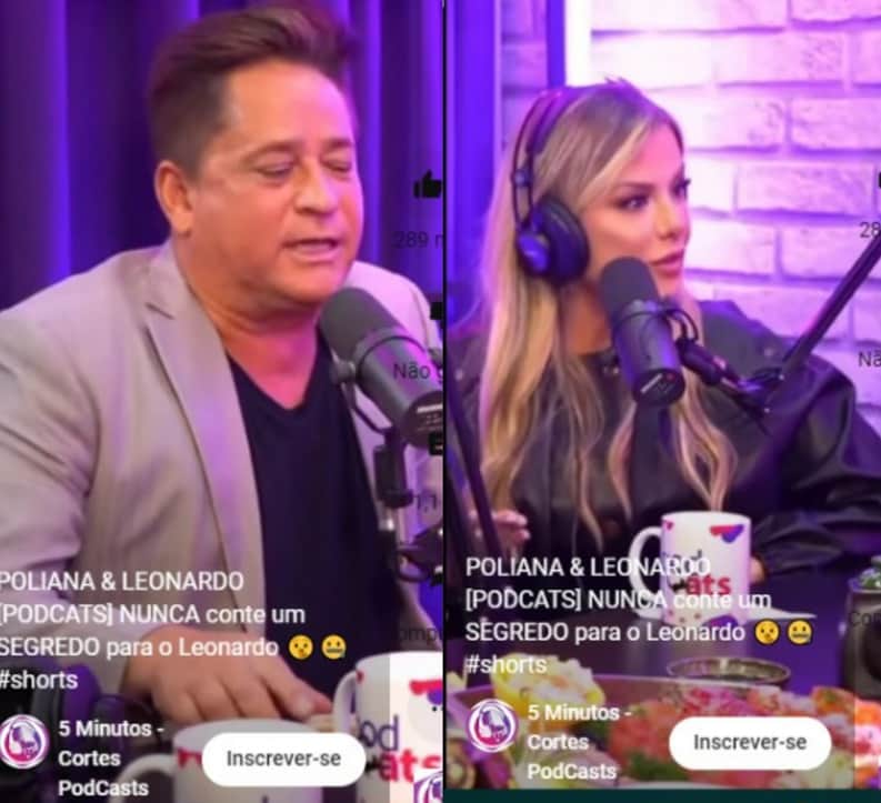 Poliana Rocha conta como Leonardo pôs tudo a perder ao revelar segredo de festa surpresa à mulher de Zé Felipe Poliana Rocha conta como Leonardo pôs tudo a perder ao revelar segredo de festa surpresa à mulher de Zé Felipe