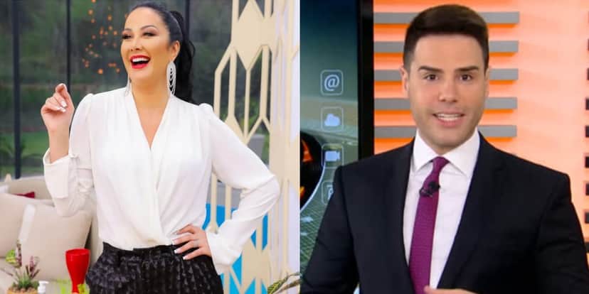 Luiz Bacci afirma que já namorou com Helen Ganzarolli (Reprodução: Montagem TV Foco) Luiz Bacci afirma que já namorou com Helen Ganzarolli (Reprodução: Montagem TV Foco)