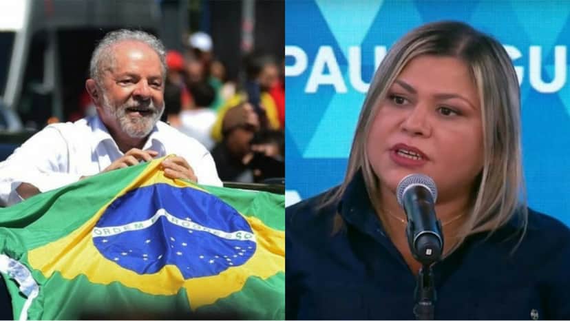 Lene Sensitiva previu vitória de Lula e alego que ele sofrerá um atentado (Reprodução/ Montagem) Lene Sensitiva previu vitória de Lula e alego que ele sofrerá um atentado (Reprodução/ Montagem)