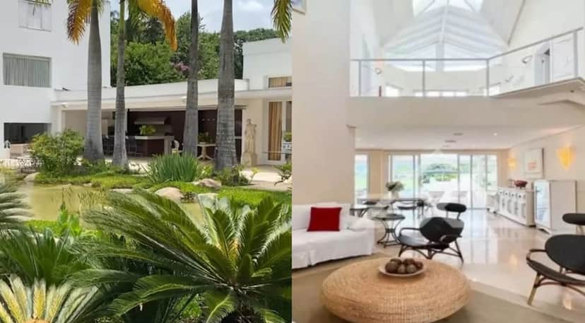 Área externa e interna da mansão luxuosa da saudosa apresentadora do SBT Área externa e interna da mansão luxuosa da saudosa apresentadora do SBT