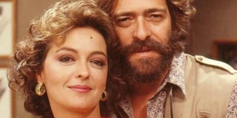 Maria Zilda e José de Abreu faziam par romântico na novela 'Bebê a Bordo' (Foto: Divulgação / TV Globo) Maria Zilda e José de Abreu faziam par romântico na novela 'Bebê a Bordo' (Foto: Divulgação / TV Globo)