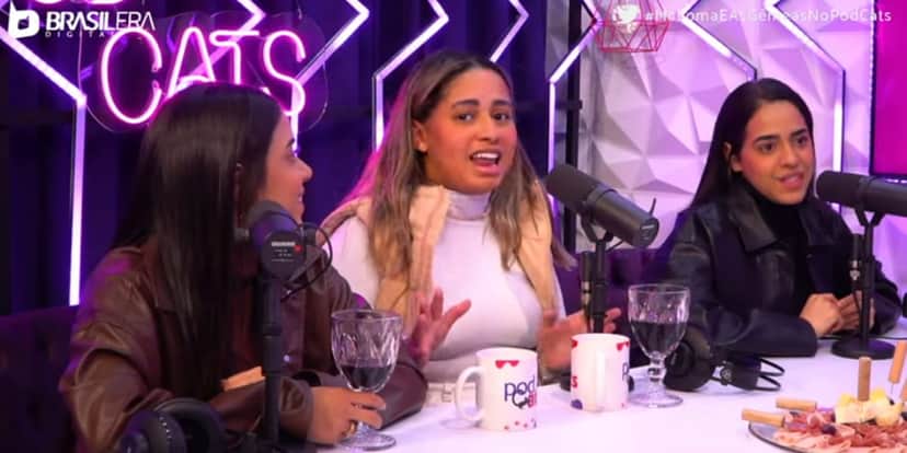MC Loma conta qual foi a reação do pai de sua filha ao falar que estava grávida (Reprodução: Youtube)