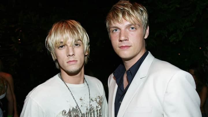 Aaron Carter e Nick Carter eram irmãos (Foto: Reprodução) Aaron Carter e Nick Carter eram irmãos (Foto: Reprodução)