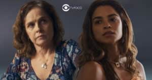 Travessia - Núbia (Drica Moraes) descobre segredo sombrio de Brisa (Lucy Alves) e solta os cachorros (Foto: Reprodução / Globo / Montagem TV Foco) Travessia - Núbia (Drica Moraes) descobre segredo sombrio de Brisa (Lucy Alves) e solta os cachorros (Foto: Reprodução / Globo / Montagem TV Foco)