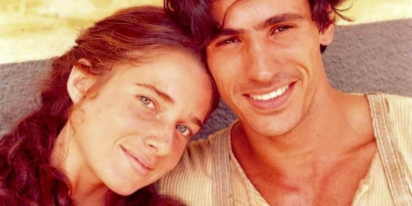 Letícia Spiller e Leonardo Brício na novela 'O Rei do Gado' (Foto: Reprodução / Instagram) Letícia Spiller e Leonardo Brício na novela 'O Rei do Gado' (Foto: Reprodução / Instagram)