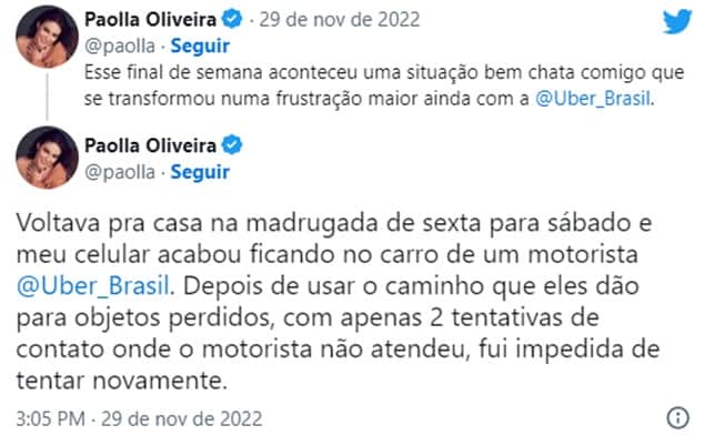 Atriz da Globo e namorada de Diogo Nogueira, revoltada, faz desabafo no Twitter (Reprodução) Atriz da Globo e namorada de Diogo Nogueira, revoltada, faz desabafo no Twitter (Reprodução)