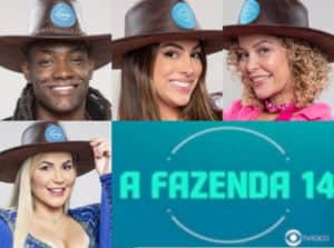 Enquete A Fazenda 14: Pelé, Pétala, Babi e Deolane estão na roça falsa; vote (Foto: Reprodução / Record TV / Montagem TV Foco) Enquete A Fazenda 14: Pelé, Pétala, Babi e Deolane estão na roça falsa; vote (Foto: Reprodução / Record TV / Montagem TV Foco)