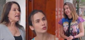 Vencer o Desamor - Romina desmascara Dafne e revela segredo bombástico para Bárbara (Foto: Reprodução / Las Estrellas / Montagem TV Foco) Vencer o Desamor - Romina desmascara Dafne e revela segredo bombástico para Bárbara (Foto: Reprodução / Las Estrellas / Montagem TV Foco)