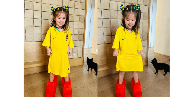 Sabrina Sato mostra como a filha cresceu e detalhe chama atenção (Foto: Reprodução) Sabrina Sato mostra como a filha cresceu e detalhe chama atenção (Foto: Reprodução)