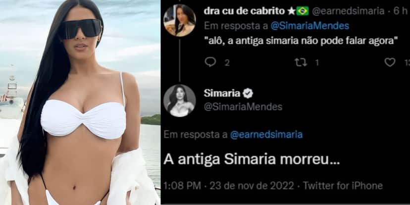 Simaria divulga foto e dá recado - Foto: Reprodução Simaria divulga foto e dá recado - Foto: Reprodução