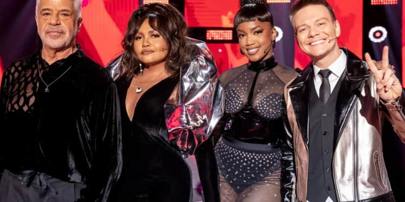 Time de jurados do The Voice Brasil - Foto: Reprodução Time de jurados do The Voice Brasil - Foto: Reprodução