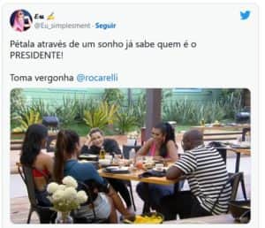 A Fazenda 14 - Pétala Barreiros revela sonho premonitório e deixa peões em choque nesta segunda-feira (07); web reage (Foto: Reprodução / Twitter) A Fazenda 14 - Pétala Barreiros revela sonho premonitório e deixa peões em choque nesta segunda-feira (07); web reage (Foto: Reprodução / Twitter)