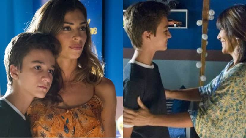 Tomaz de O Outro Lado do Paraíso ao lado de Grazi Massafera e Bianca Bin (Reprodução/ TV Globo) Tomaz de O Outro Lado do Paraíso ao lado de Grazi Massafera e Bianca Bin (Reprodução/ TV Globo)