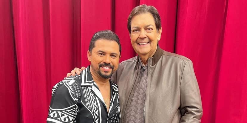 Xand Avião e o apresentador Faustão (Foto: Reprodução) Xand Avião e o apresentador Faustão (Foto: Reprodução)