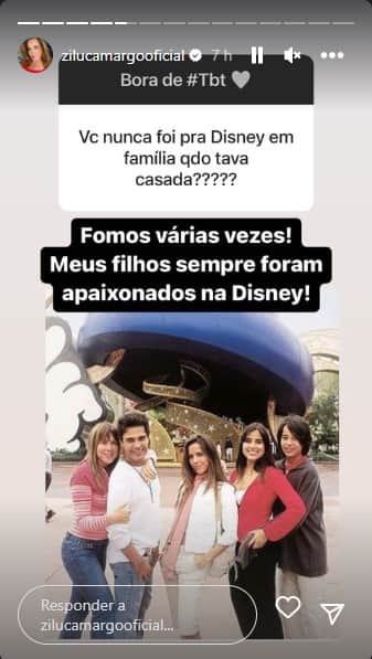 Zilu Godói ao lado de zezé Di Camargo e dos filhos do casal - foto: Reprodução Zilu Godói ao lado de zezé Di Camargo e dos filhos do casal - foto: Reprodução