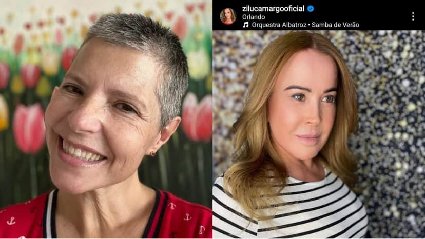 Rose Miriam Di Matteo, com seu novo visual mais recente e Zilu em sua mais recente publicação nas redes sociais Rose Miriam Di Matteo, com seu novo visual mais recente e Zilu em sua mais recente publicação nas redes sociais