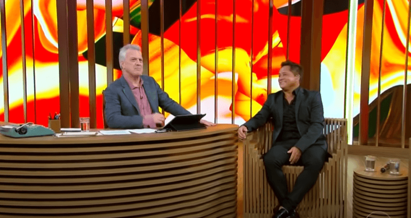 Leonardo no "Conversa com Bial" (Foto Reprodução/Globoplay) Leonardo no "Conversa com Bial" (Foto Reprodução/Globoplay)