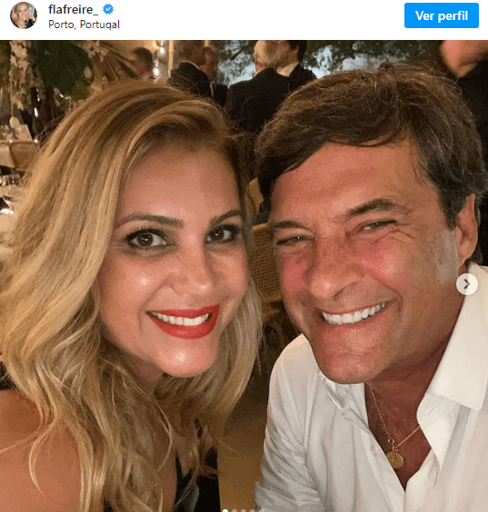 Flávia Freire e Miguel Roquette. - Foto Reprodução Instagram Flávia Freire e Miguel Roquette. - Foto Reprodução Instagram