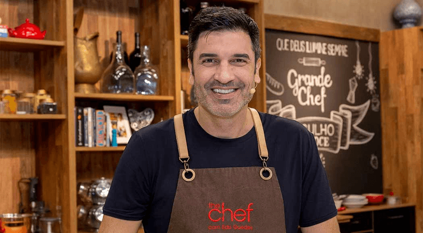 Edu Guedes sob comando no 'The Chef' (Foto: Divulgação) Edu Guedes sob comando no 'The Chef' (Foto: Divulgação)