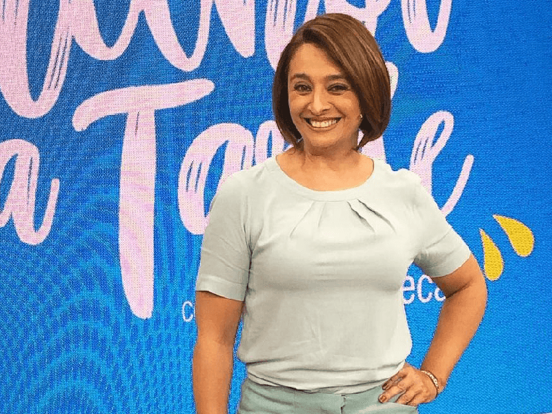 Catia Fonseca no 'Melhor da Tarde' (Foto: Divulgação) Catia Fonseca no 'Melhor da Tarde' (Foto: Divulgação)