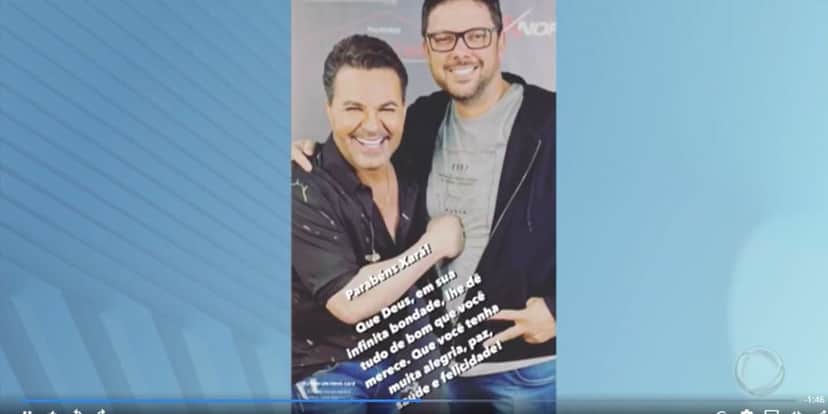 Ex-de atual de Eduardo Costa manda felicidades para sertanejo (Reprodução) Ex-de atual de Eduardo Costa manda felicidades para sertanejo (Reprodução)
