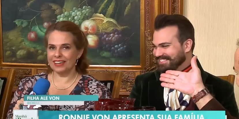 Alessandra e Leo, outros dois filhos do apresentador da RedeTV (Reprodução)