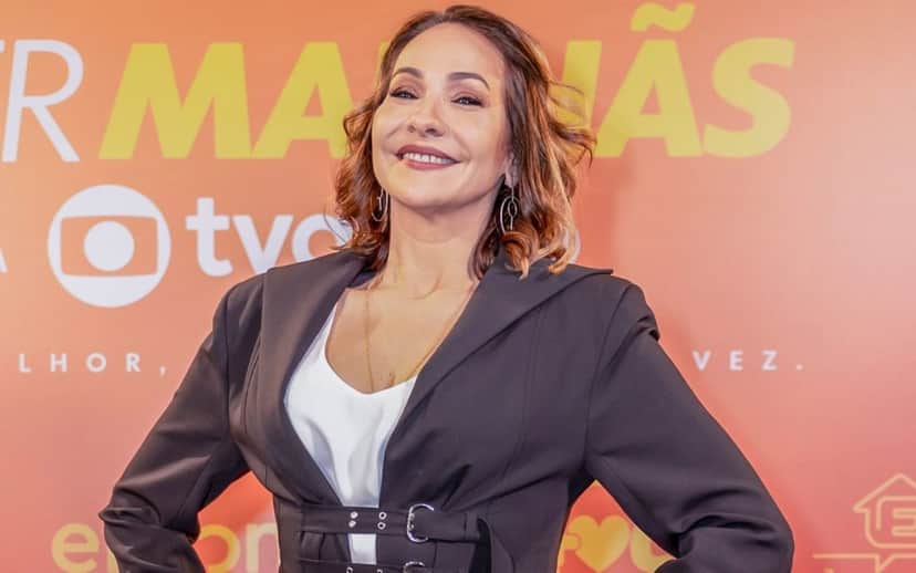 Maria Beltrão no programa É de casa (Foto: Reprodução, Globo)