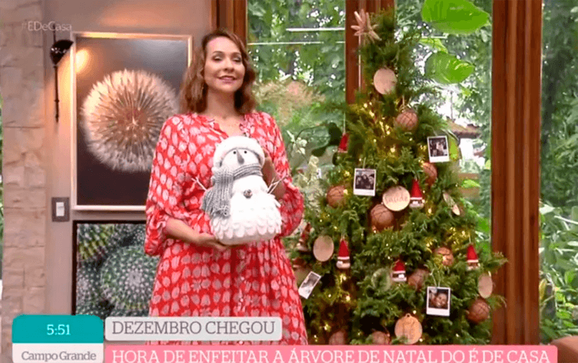Maria Beltrão no programa É de casa (Foto: Reprodução, Globo)