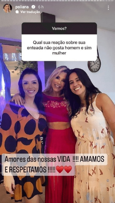Stories de Poliana Rocha (Foto: Reprodução/ Instagram) Stories de Poliana Rocha (Foto: Reprodução/ Instagram)