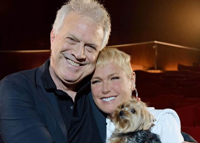 Xuxa e Pedro Bial Xuxa e Pedro Bial