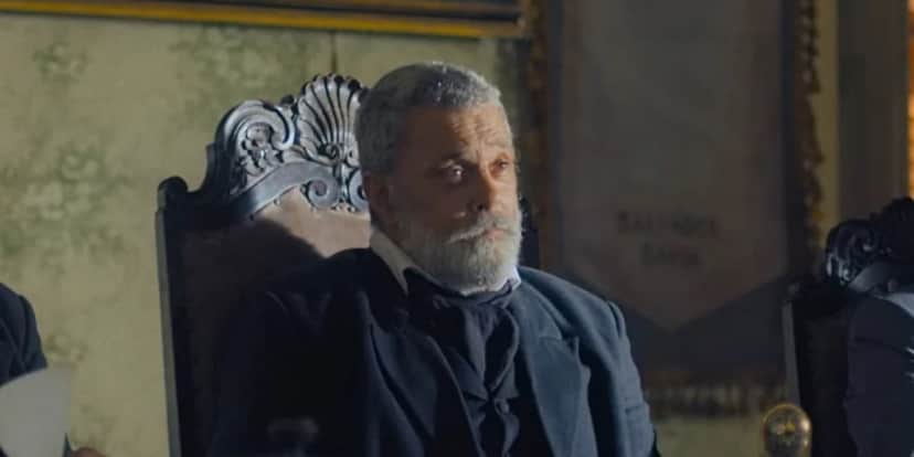 O ator em cena de Nos Tempos do Imperador, da Globo - Foto: Reprodução O ator em cena de Nos Tempos do Imperador, da Globo - Foto: Reprodução