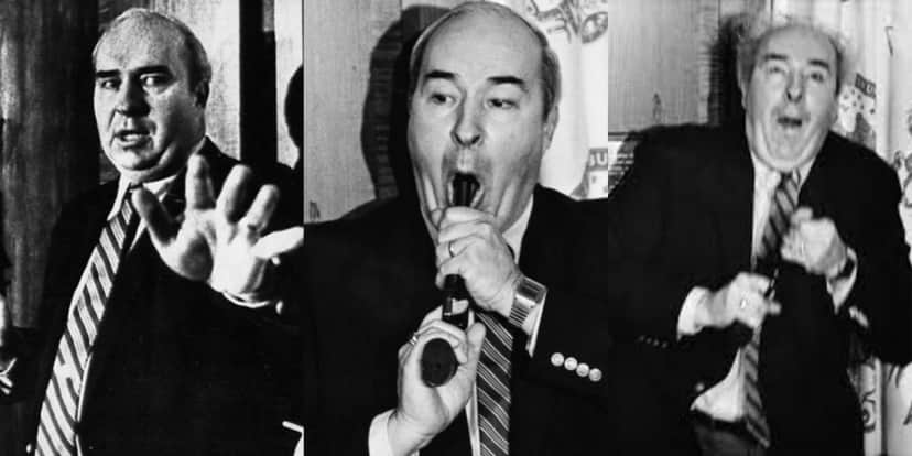 O político Budd Dwyer - Foto: Reprodução O político Budd Dwyer - Foto: Reprodução