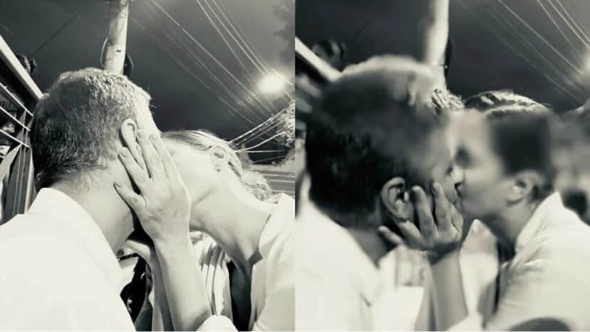 A atriz e seu grande amor aos beijos é ovacionada pelos seus seguidores (Fotos: Reprodução/ Instagram) A atriz e seu grande amor aos beijos é ovacionada pelos seus seguidores (Fotos: Reprodução/ Instagram)