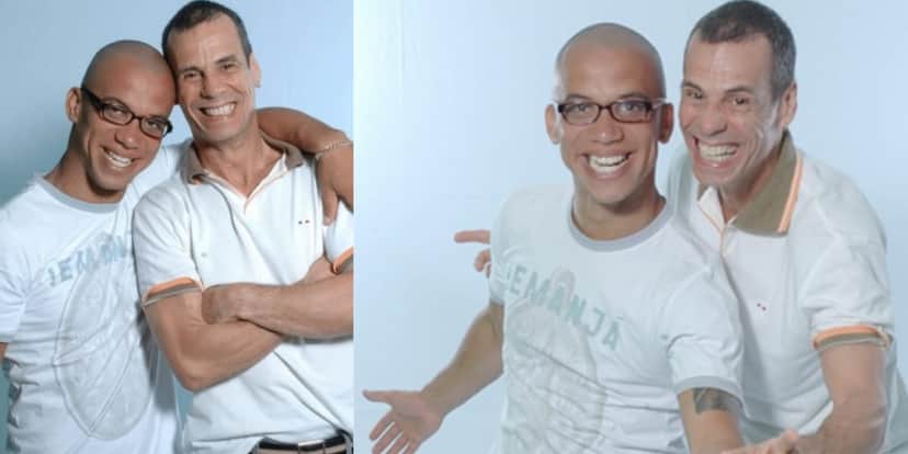 Carlinhos de Jesus viu seu filho, Carlos Eduardo, falecer com apenas 32 anos de idade (Reprodução: Montagem TV Foco) Carlinhos de Jesus viu seu filho, Carlos Eduardo, falecer com apenas 32 anos de idade (Reprodução: Montagem TV Foco)