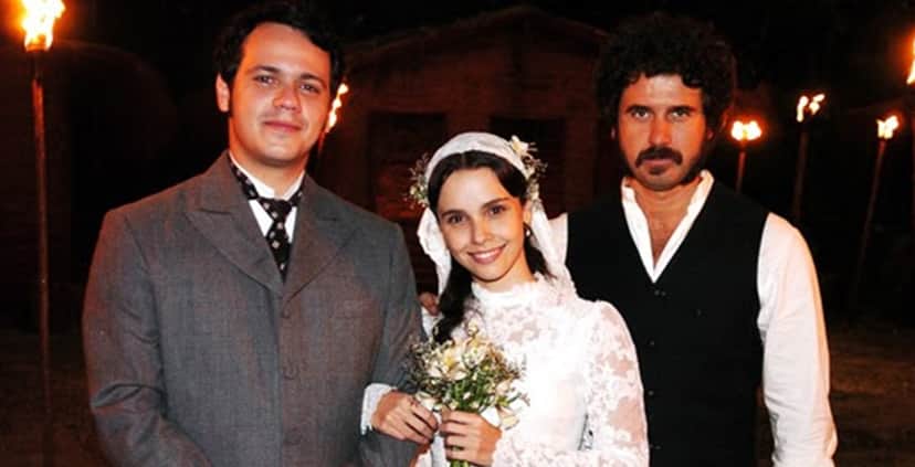 Danton Mello, Débora Falabella e Eriberto Leão em Sinhá Moça Danton Mello, Débora Falabella e Eriberto Leão em Sinhá Moça