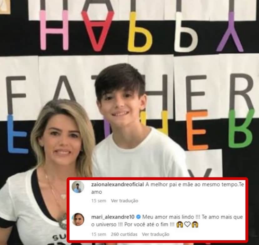 Záion Alexandre e sua mãe-pai, em recado amargo, direto e na lata a Fábio Jr. Záion Alexandre e sua mãe-pai, em recado amargo, direto e na lata a Fábio Jr.