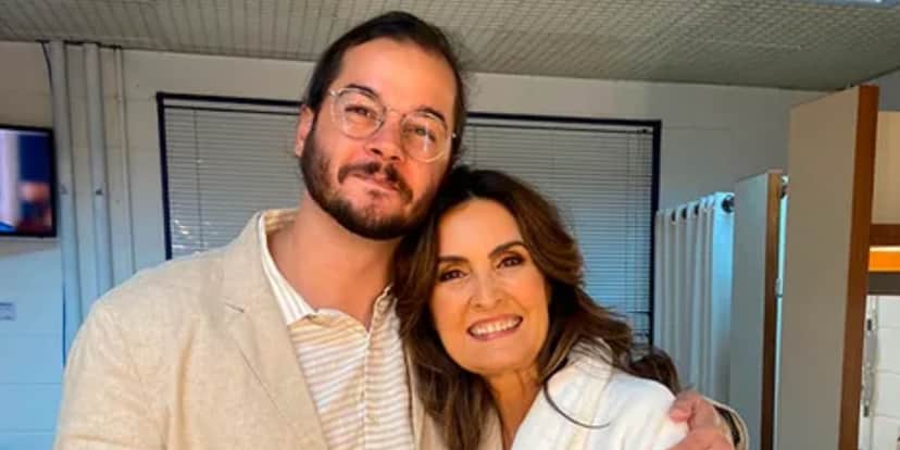 Fátima Bernardes e Túlio Gadêlha (Foto: Reprodução) Fátima Bernardes e Túlio Gadêlha (Foto: Reprodução)
